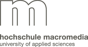 Hochschule Macromedia Logo