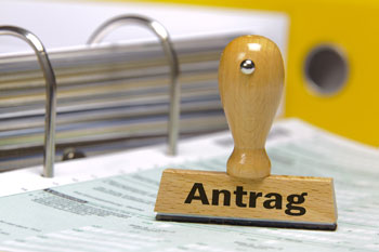 Antragsstempel
